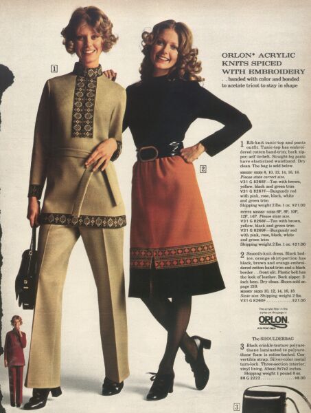 It Came From The 1971 Sears Catalog Ladies Wear