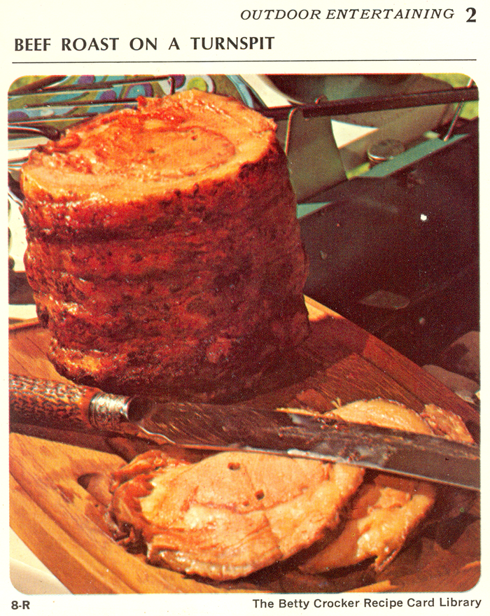 Beef Roast on a Turnspit