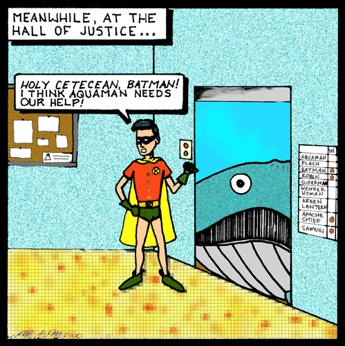 Aquaman is in trouble