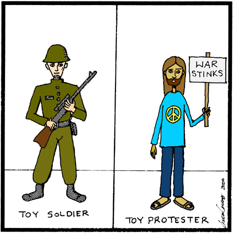 Toy Protester
