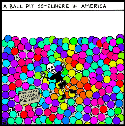 A ball pit somewhere in America
