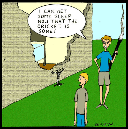 Now that cricket is silenced