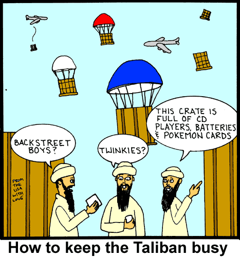 How to keep the Taliban busy