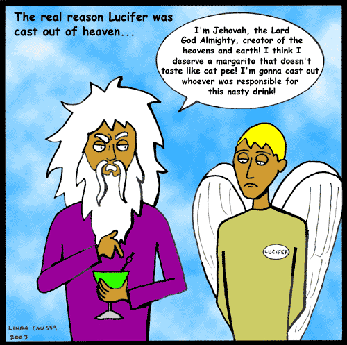 Why Lucifer was really cast out of heaven