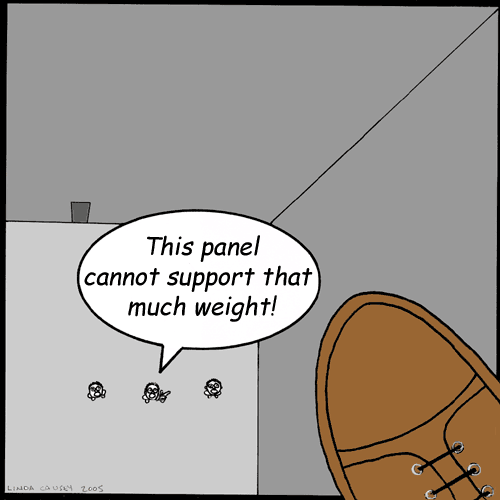 This panel cannot support it