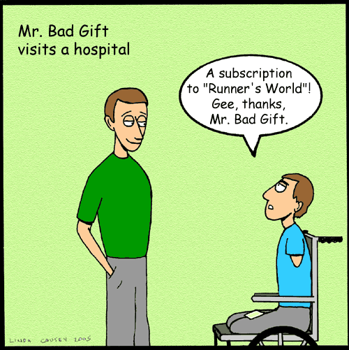 Mr. Bad Gift strikes again