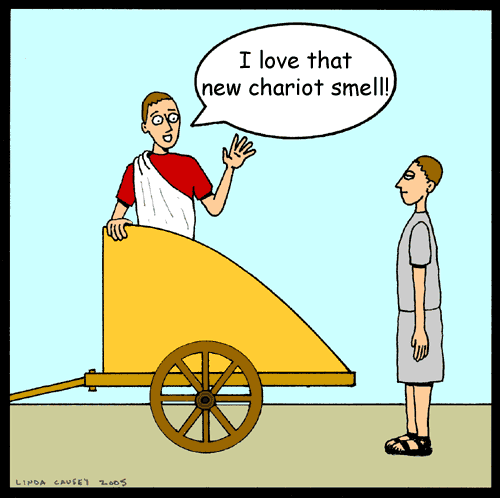 I love that new chariot smell