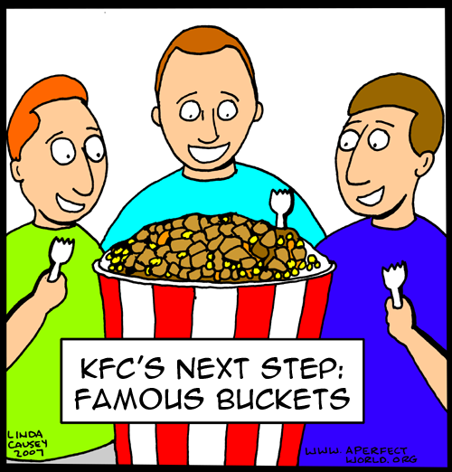 KFC: Famous buckets