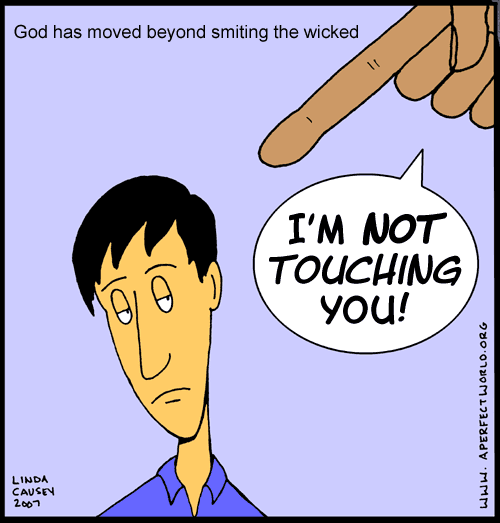 God taunts the wicked
