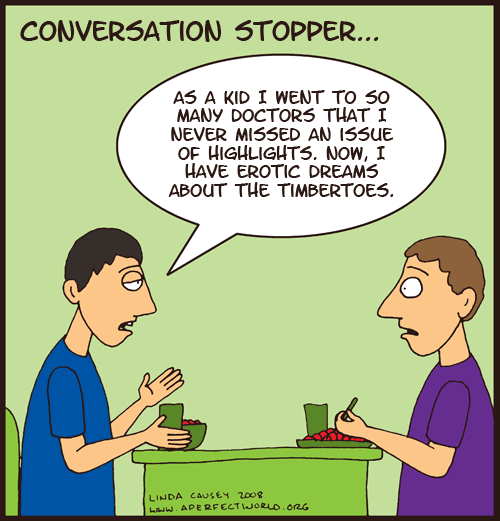 A conversation stopper