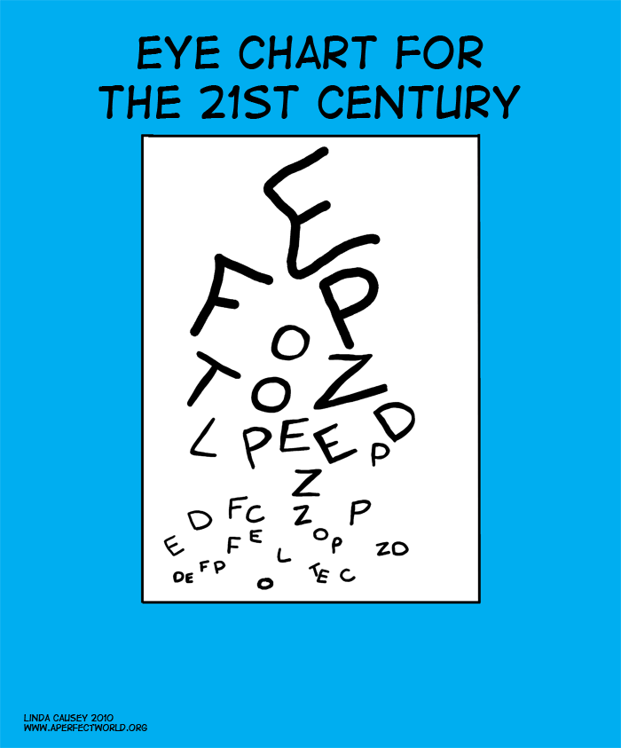 Eye chart for the 21st century