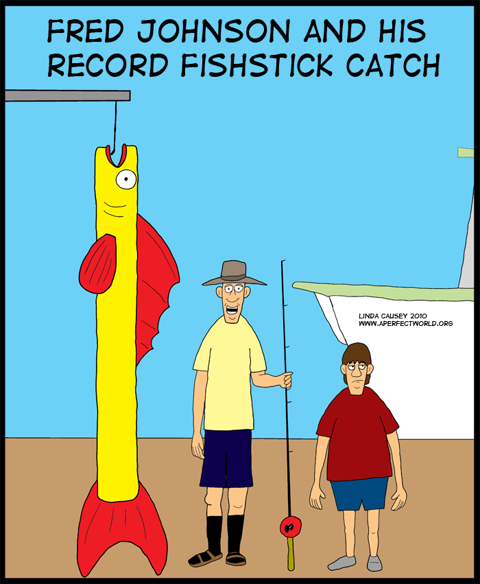 Record fish stick catch