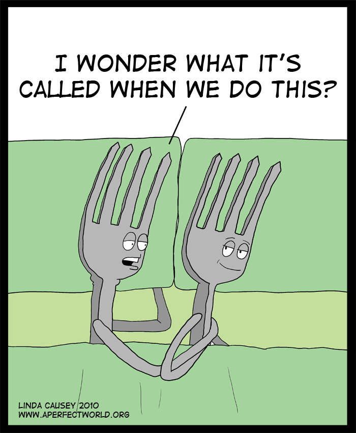 What is it called when forks spoon?