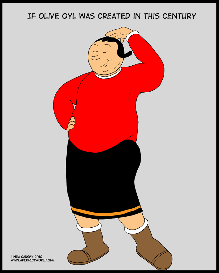 If Olive Oyl was created in this century