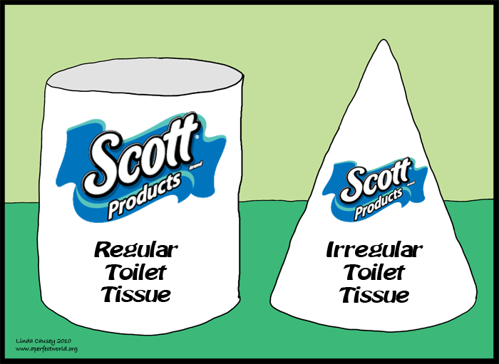 Scott Irregular Toilet Tissue