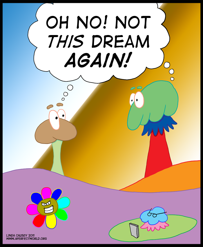 Oh no! Not this dream again!