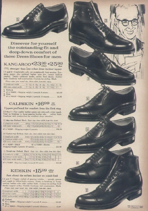 It Came From the 1971 Sears Catalog: Shoes